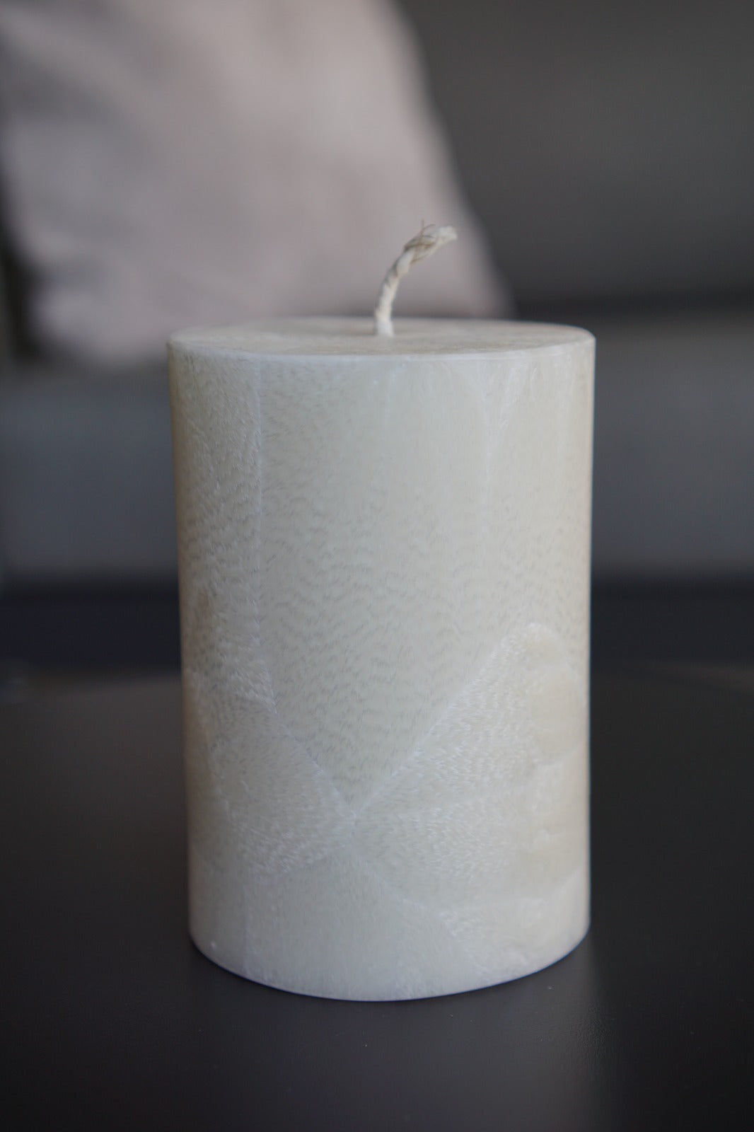 Pillar candle - white