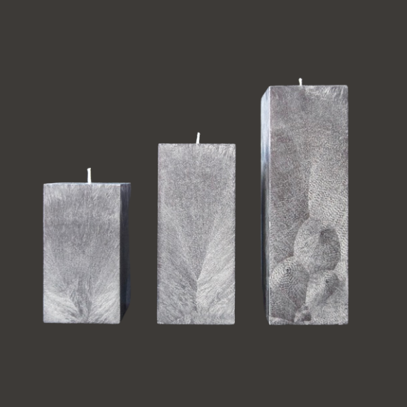 Structure candle - brown 10