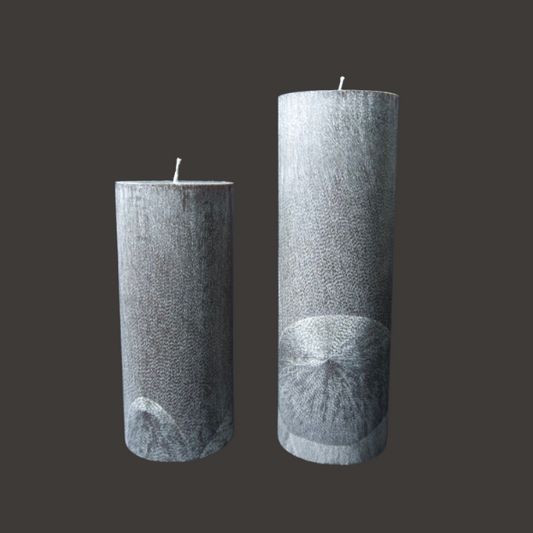 Pillar candle - green