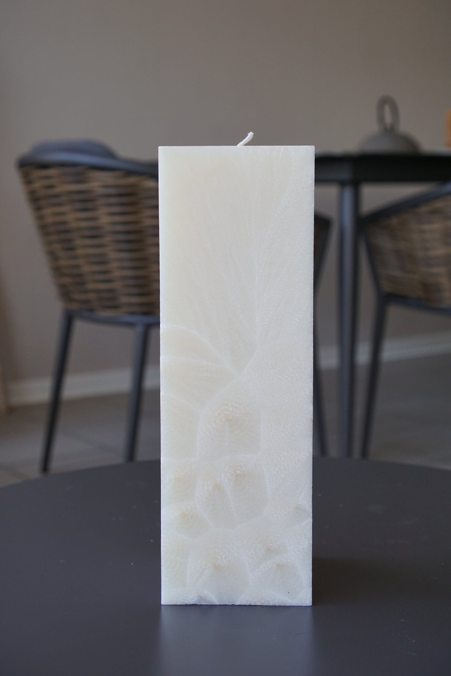 Structure candle - white 10