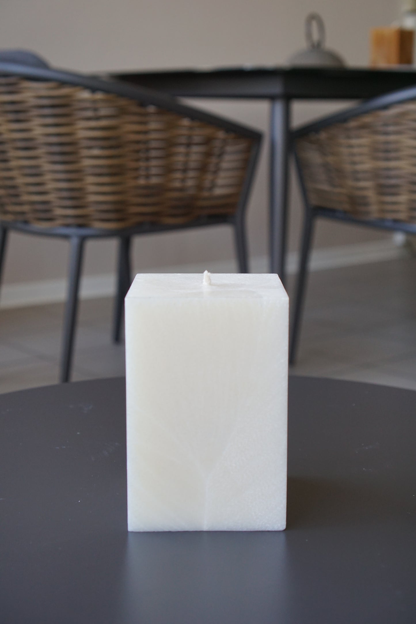 Structure candle - white 10