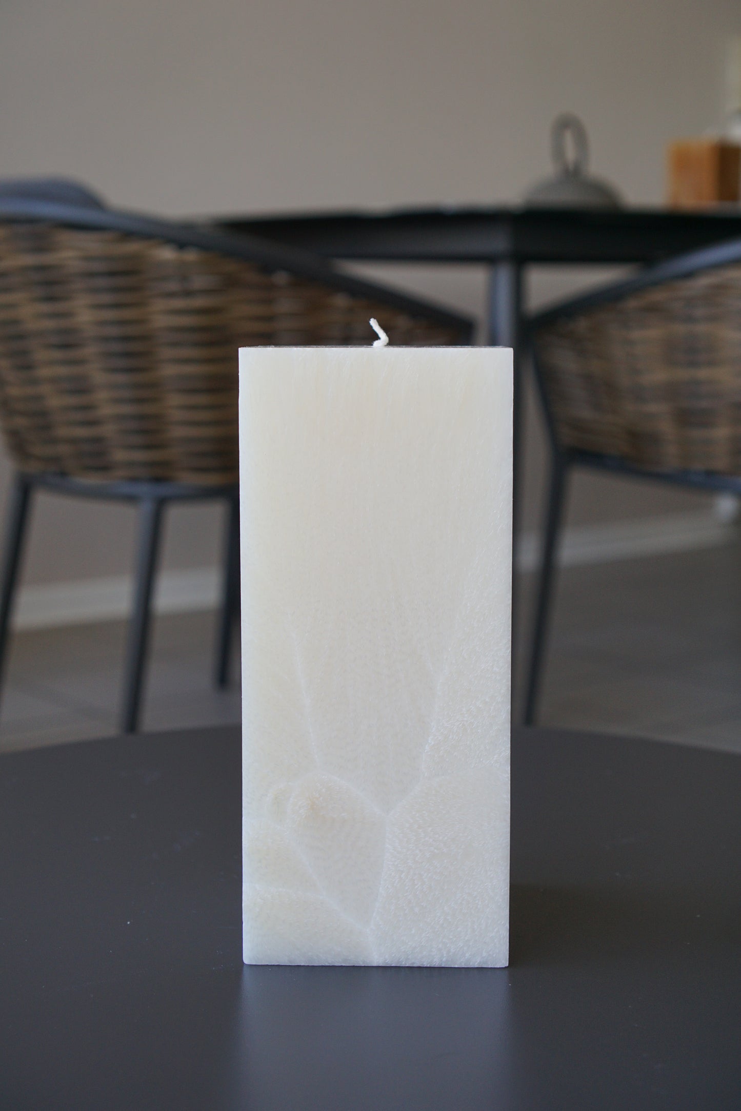 Structure candle - white 10